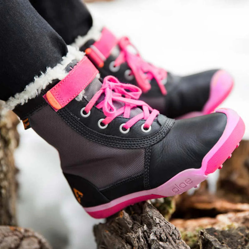 Noel Alpine Boot WP – Raven/Pink